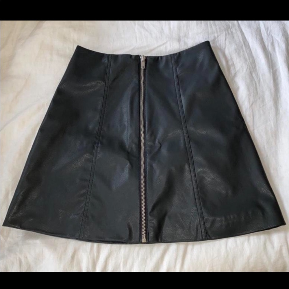 Leather Skirt